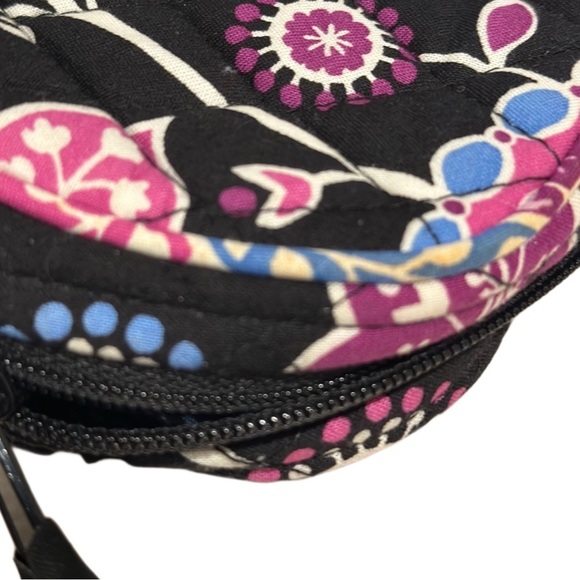 Vera Bradley Triple Zip Hipster & Small Lined Cosmetic Pouch Set Alpine Floral - Picture 13 of 16